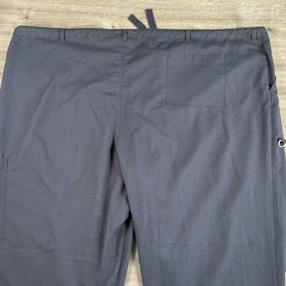 Greys Anatomy Scrubs Pants Mens Plus Size 5XLX Gray Barco Medical Nurse Pockets - Picture 15 of 16